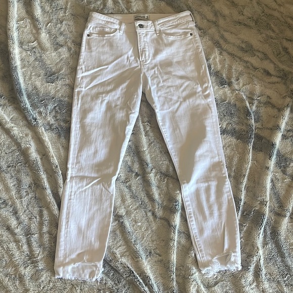Abercrombie & Fitch Denim - Abercrombie & Fitch Mid Rise Super Skinny Ankle Jeans